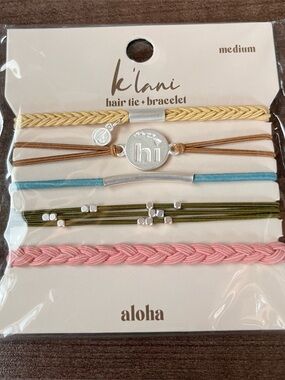 K'lani hair tie bracelet Hawaii